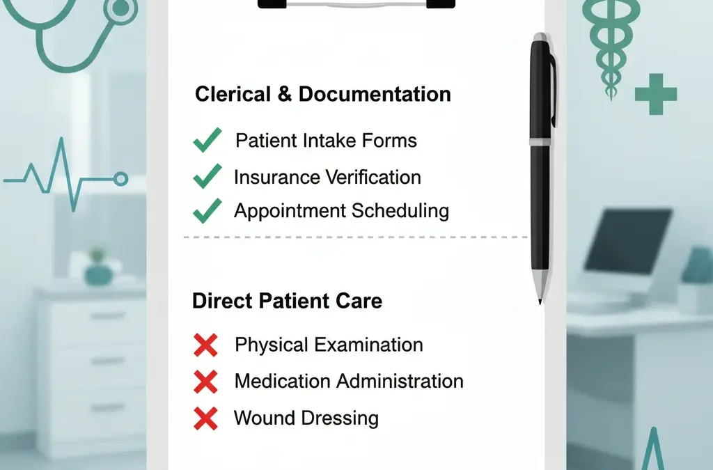 Medical Scribe Duties: What They Can (and Cannot) Do Legally